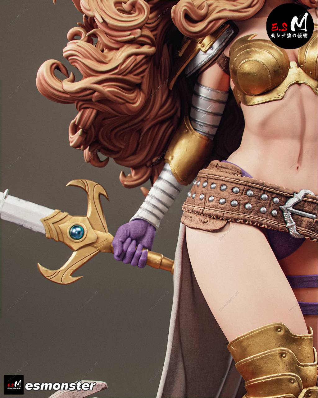 P站图纸印象馆 ESMonster 漫威 安吉拉 ESMonster 漫威 安吉拉