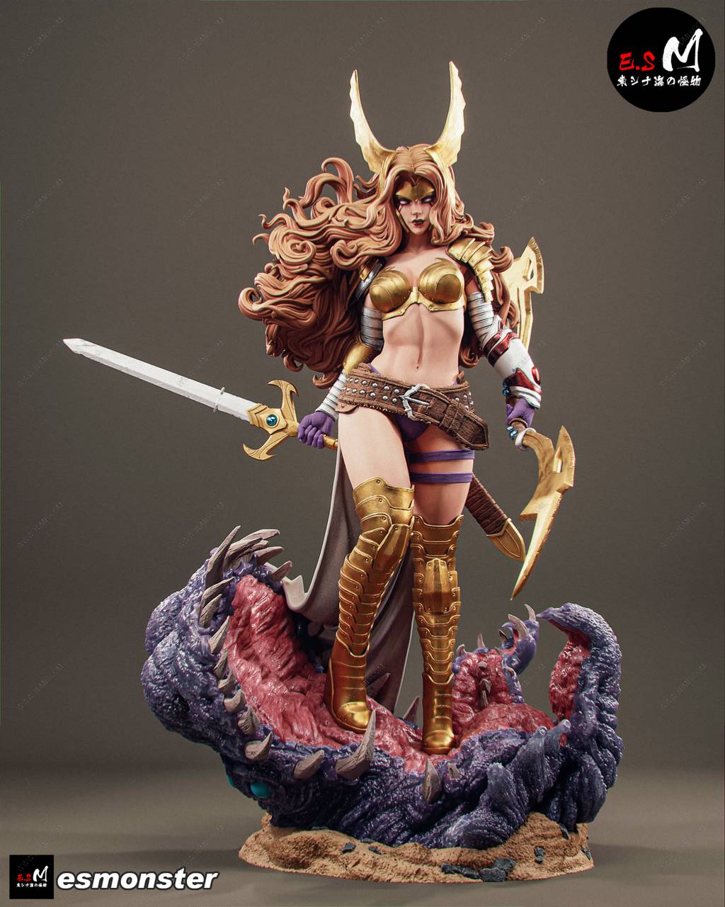 P站图纸印象馆 ESMonster 漫威 安吉拉 ESMonster 漫威 安吉拉