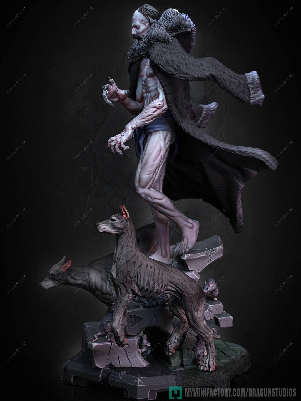 P站图纸印象馆 Dragun Studios 奥尔洛克伯爵诺斯费拉图 Dragun Studios 奥尔洛克伯爵诺斯费拉图