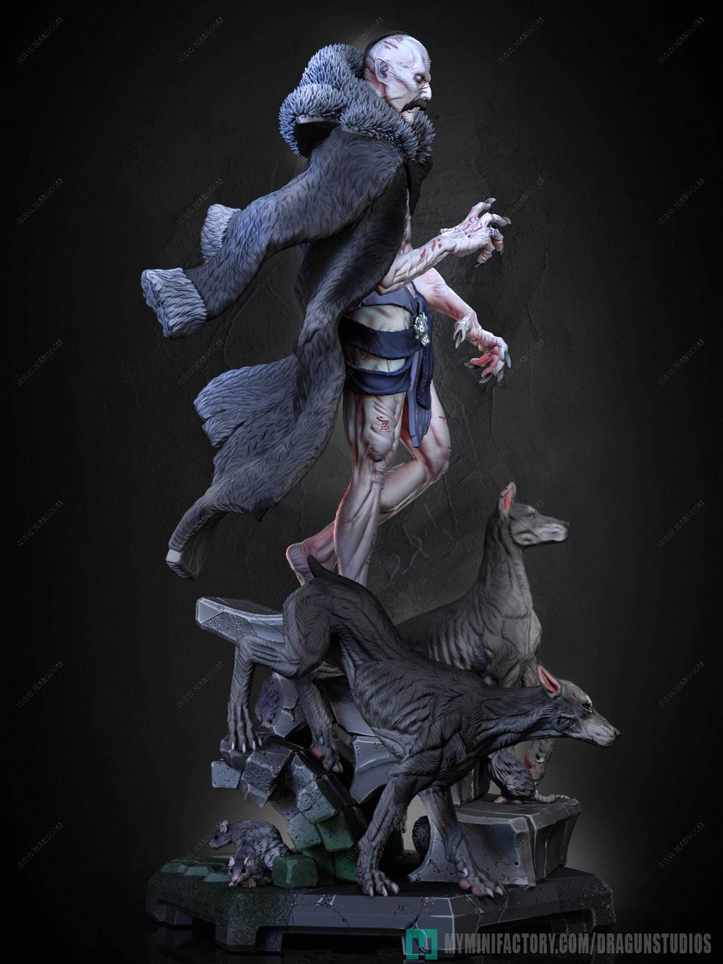 P站图纸印象馆 Dragun Studios 奥尔洛克伯爵诺斯费拉图 Dragun Studios 奥尔洛克伯爵诺斯费拉图