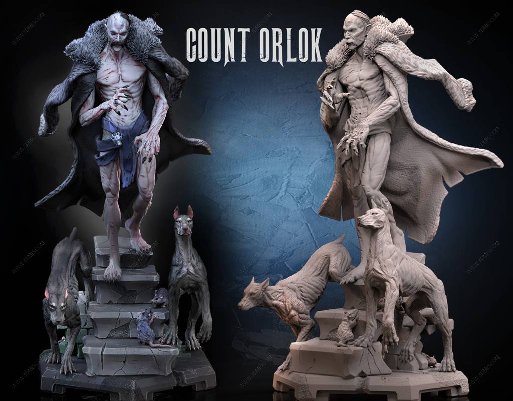 P站图纸印象馆 Dragun Studios 奥尔洛克伯爵诺斯费拉图 Dragun Studios 奥尔洛克伯爵诺斯费拉图