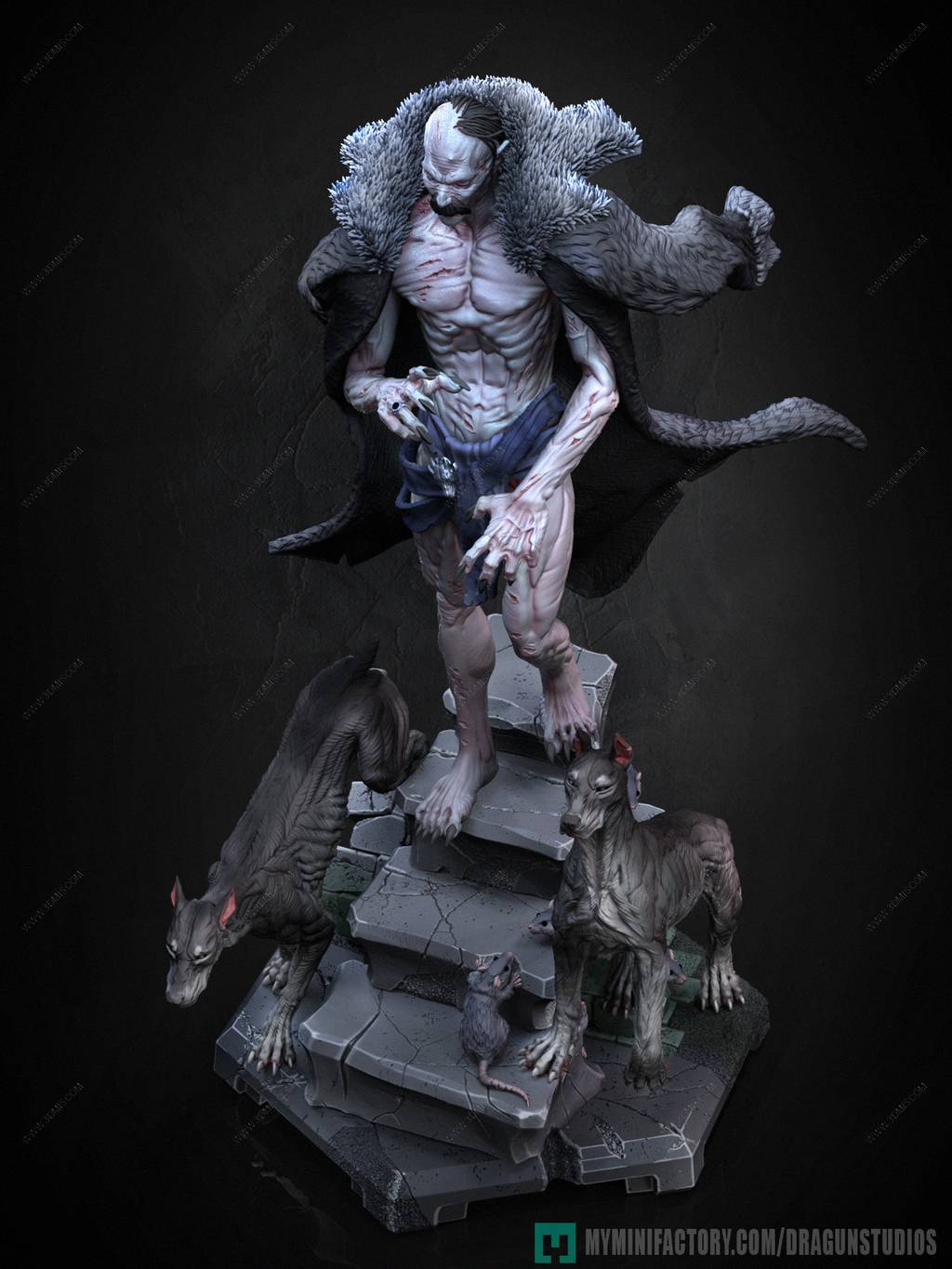 P站图纸印象馆 Dragun Studios 奥尔洛克伯爵诺斯费拉图 Dragun Studios 奥尔洛克伯爵诺斯费拉图