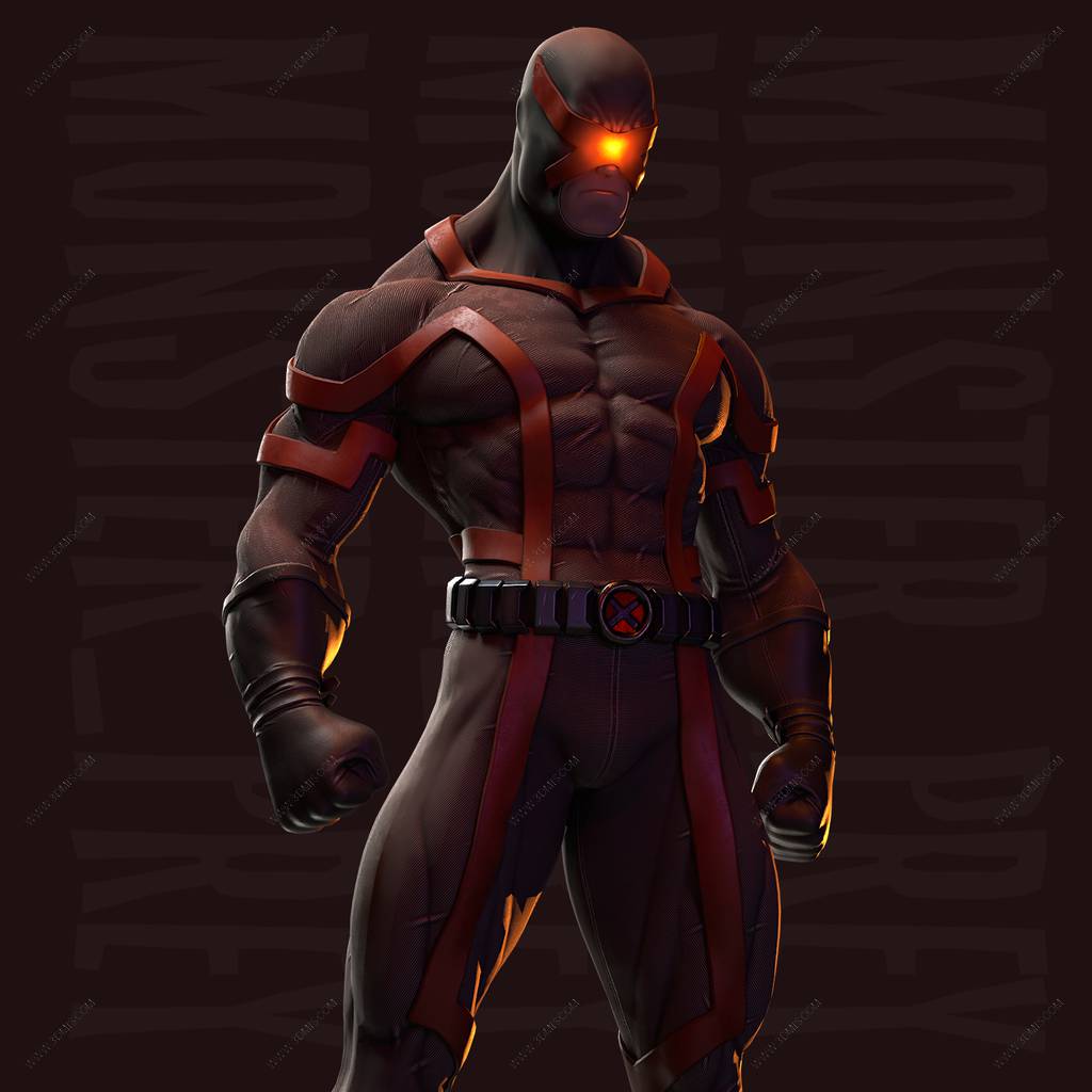 P站图纸印象馆 漫威 镭射眼 漫威 镭射眼