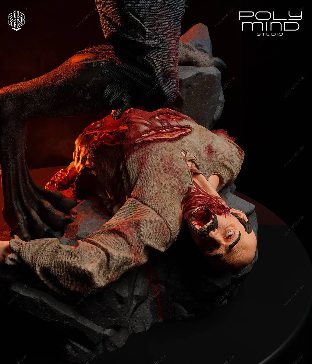 P站图纸印象馆 PolyMind 博德之门 狼人 PolyMind 博德之门 狼人