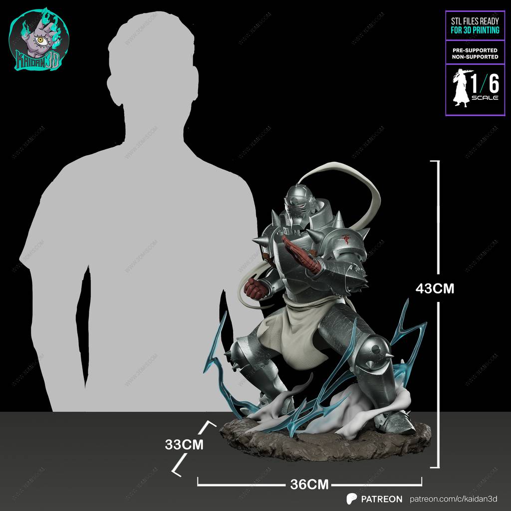 P站图纸印象馆 Kaidan 钢之炼金术师 阿尔冯斯·艾尔利克 Kaidan 钢之炼金术师 阿尔冯斯·艾尔利克