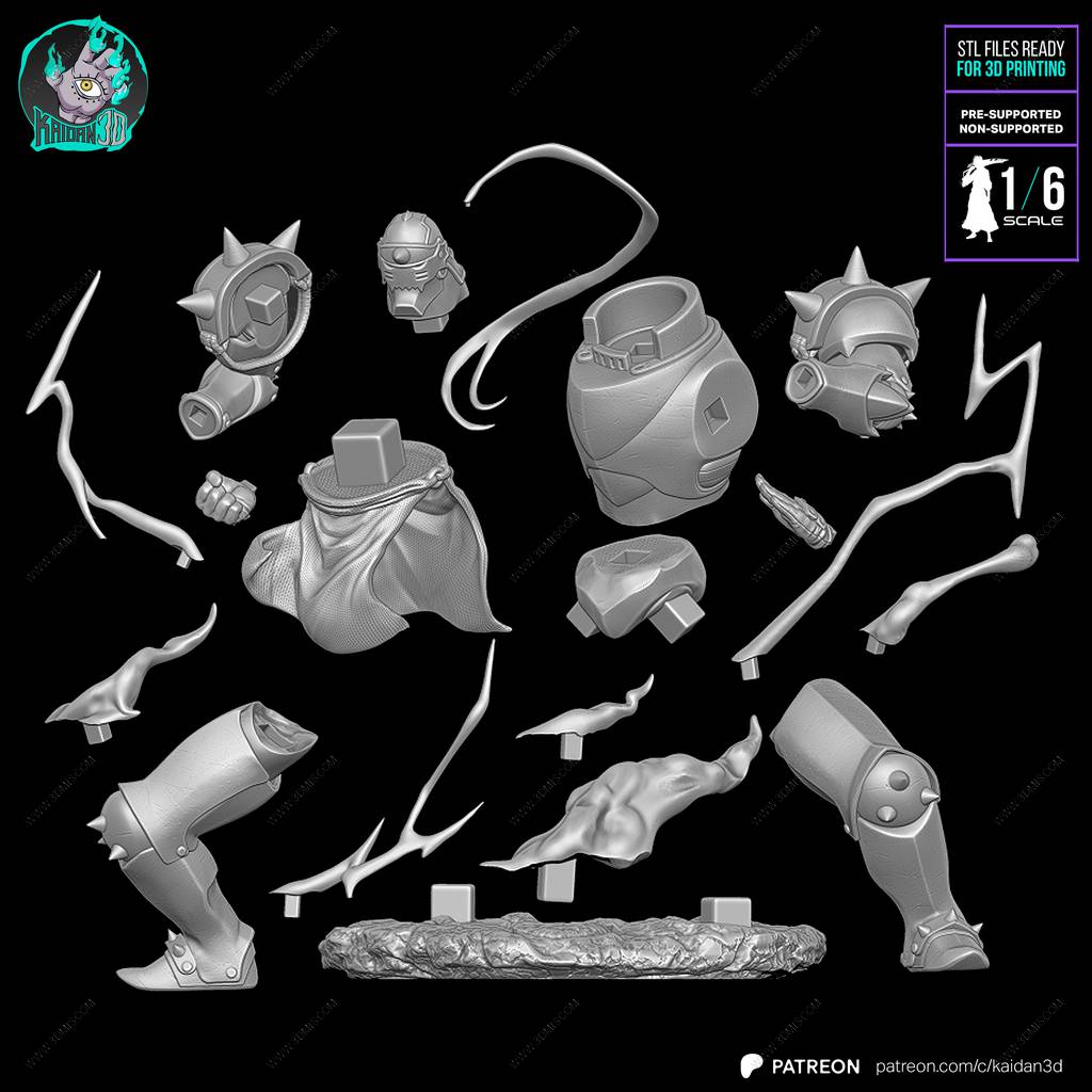 P站图纸印象馆 Kaidan 钢之炼金术师 阿尔冯斯·艾尔利克 Kaidan 钢之炼金术师 阿尔冯斯·艾尔利克