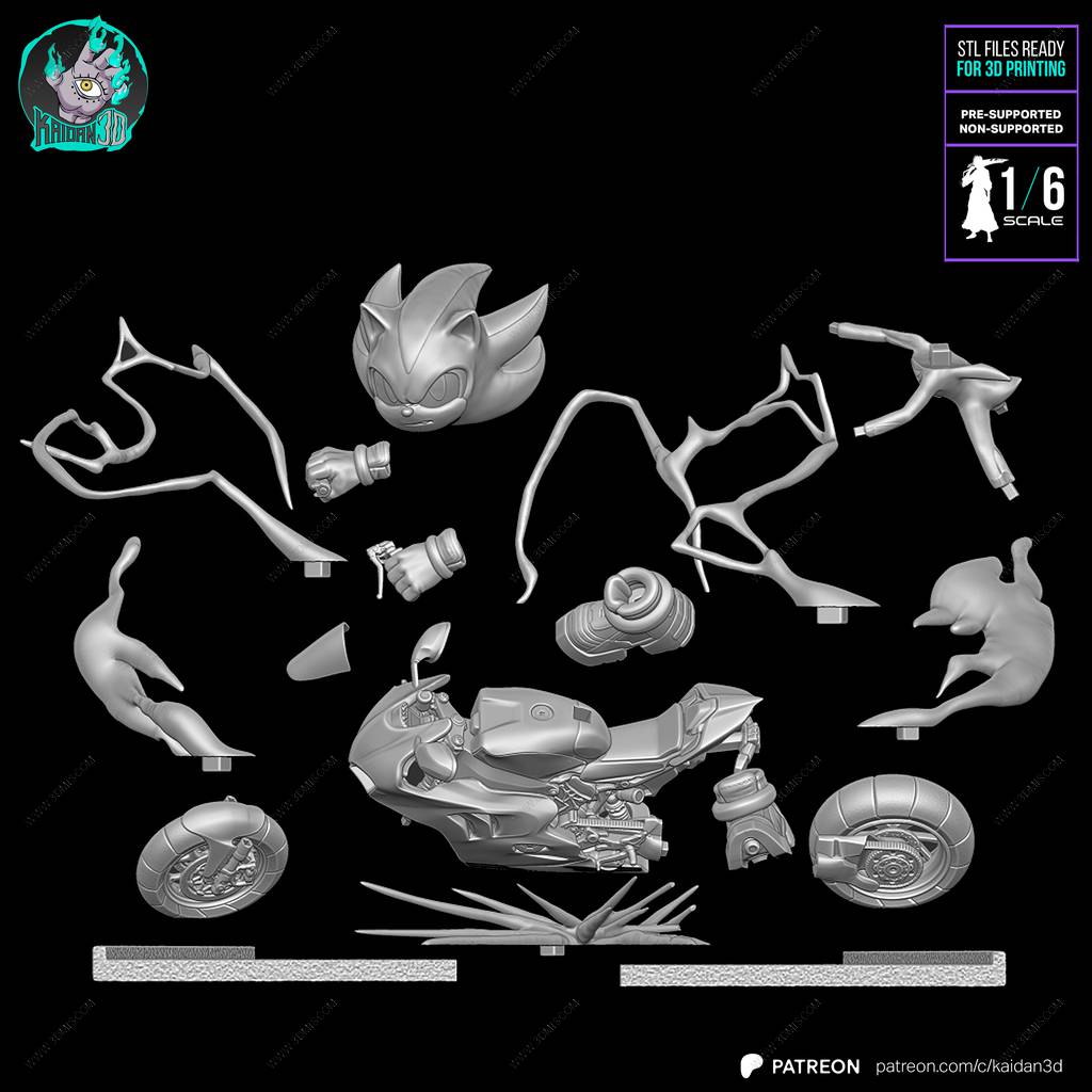 P站图纸印象馆 Kaidan 刺猬索尼克 夏特 Kaidan 刺猬索尼克 夏特