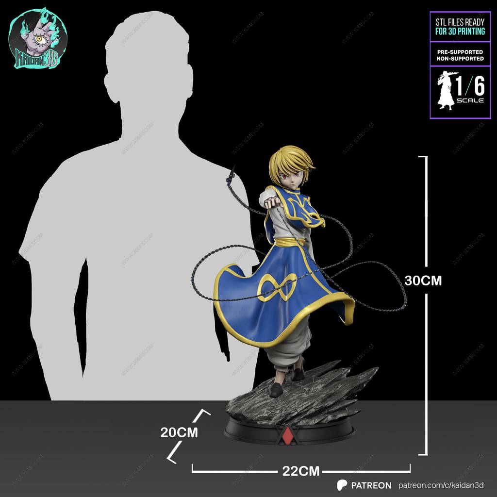 P站图纸印象馆 Kaidan 全职猎人 酷拉皮卡 Kaidan 全职猎人 酷拉皮卡