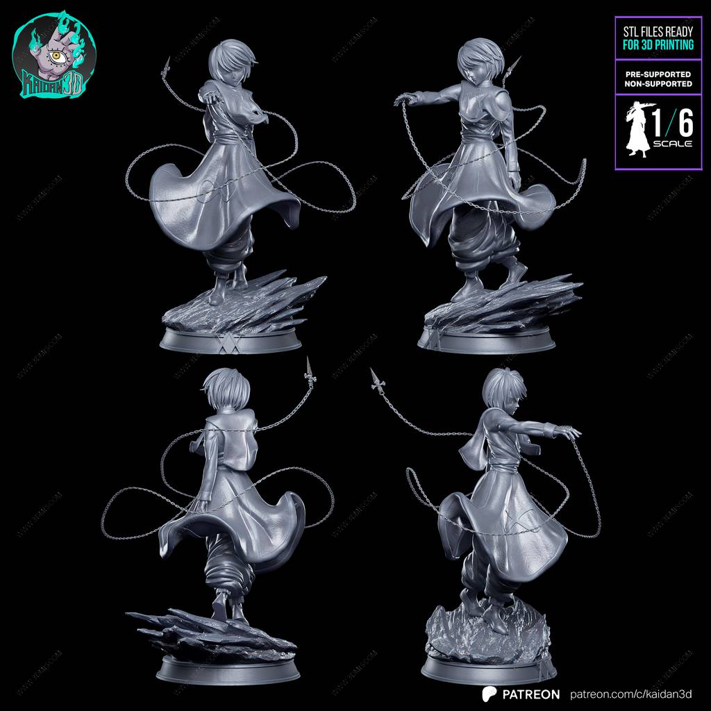 P站图纸印象馆 Kaidan 全职猎人 酷拉皮卡 Kaidan 全职猎人 酷拉皮卡