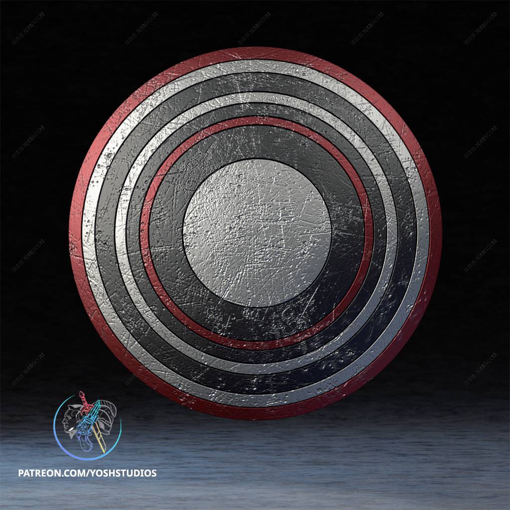 P站图纸印象馆 Yosh 漫威 美国密探的盾牌 Yosh 漫威 美国密探的盾牌