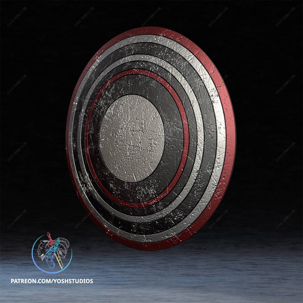 P站图纸印象馆 Yosh 漫威 美国密探的盾牌 Yosh 漫威 美国密探的盾牌