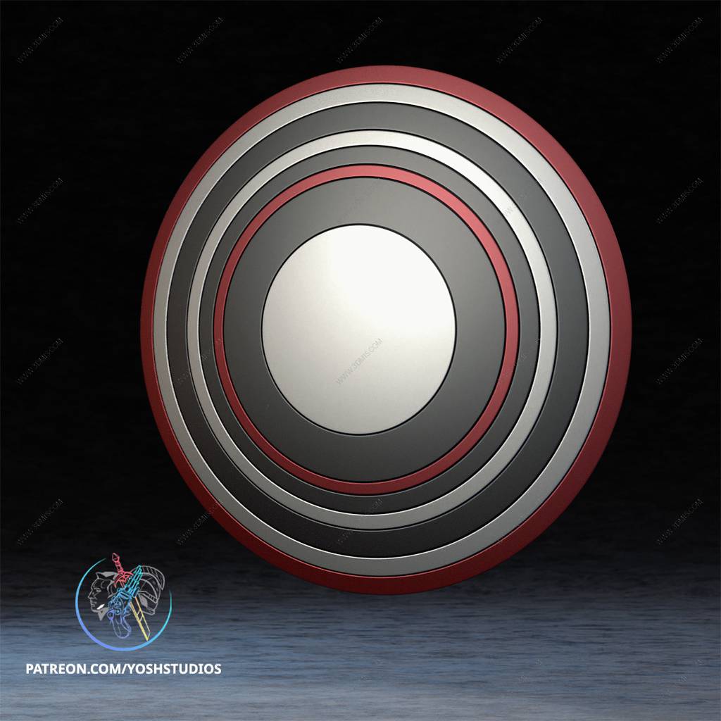 P站图纸印象馆 Yosh 漫威 美国密探的盾牌 Yosh 漫威 美国密探的盾牌