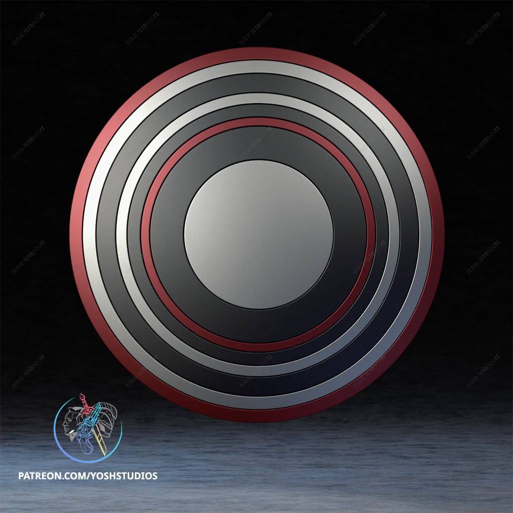 P站图纸印象馆 Yosh 漫威 美国密探的盾牌 Yosh 漫威 美国密探的盾牌