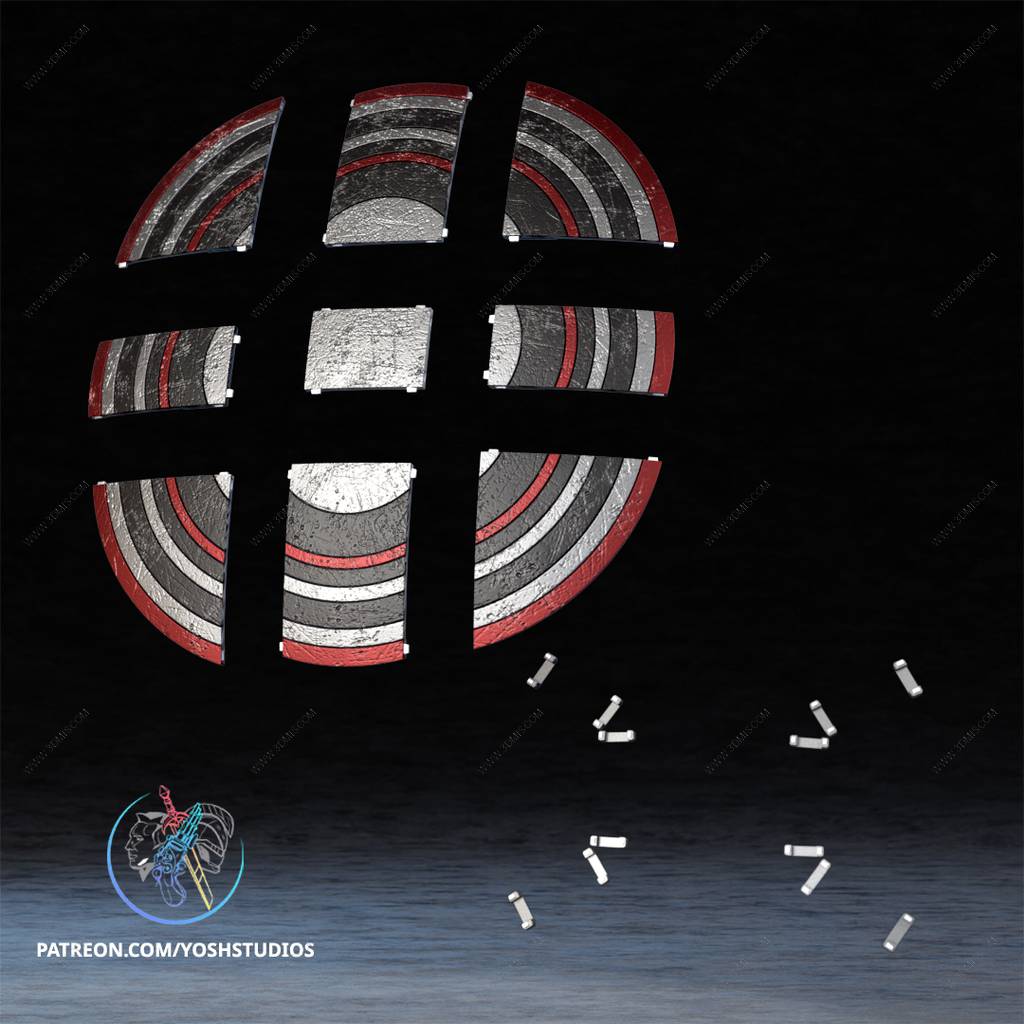 P站图纸印象馆 Yosh 漫威 美国密探的盾牌 Yosh 漫威 美国密探的盾牌