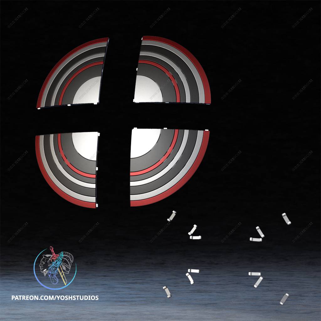 P站图纸印象馆 Yosh 漫威 美国密探的盾牌 Yosh 漫威 美国密探的盾牌