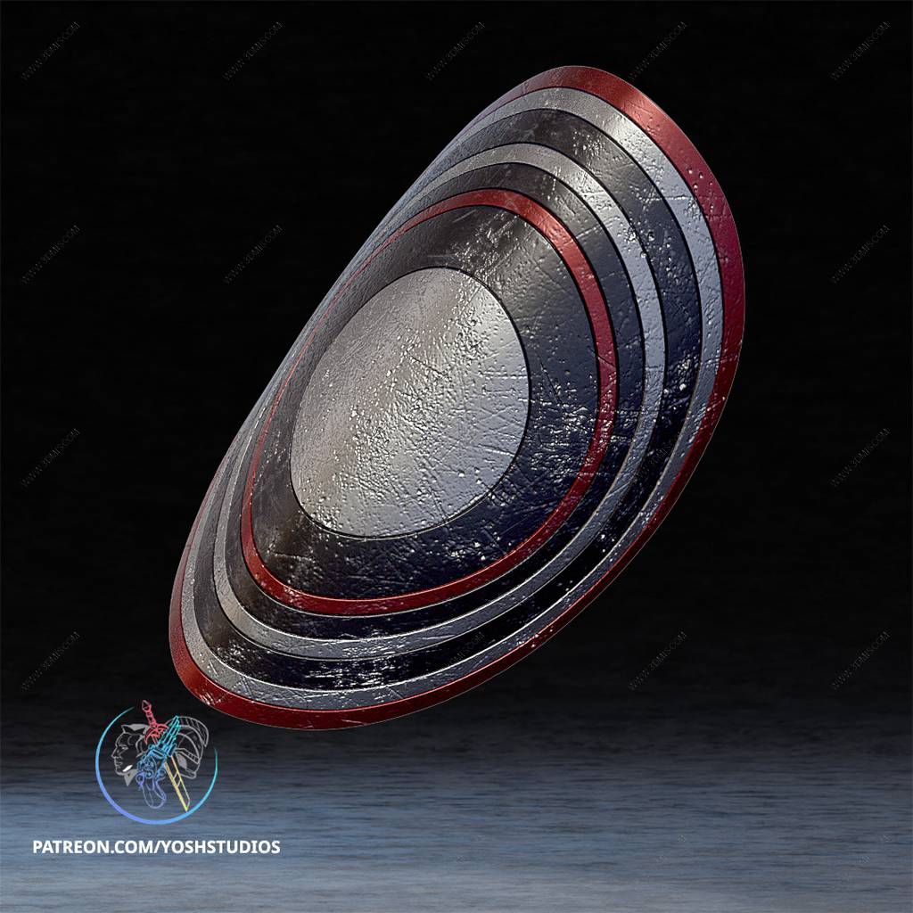 P站图纸印象馆 Yosh 漫威 美国密探的盾牌 Yosh 漫威 美国密探的盾牌