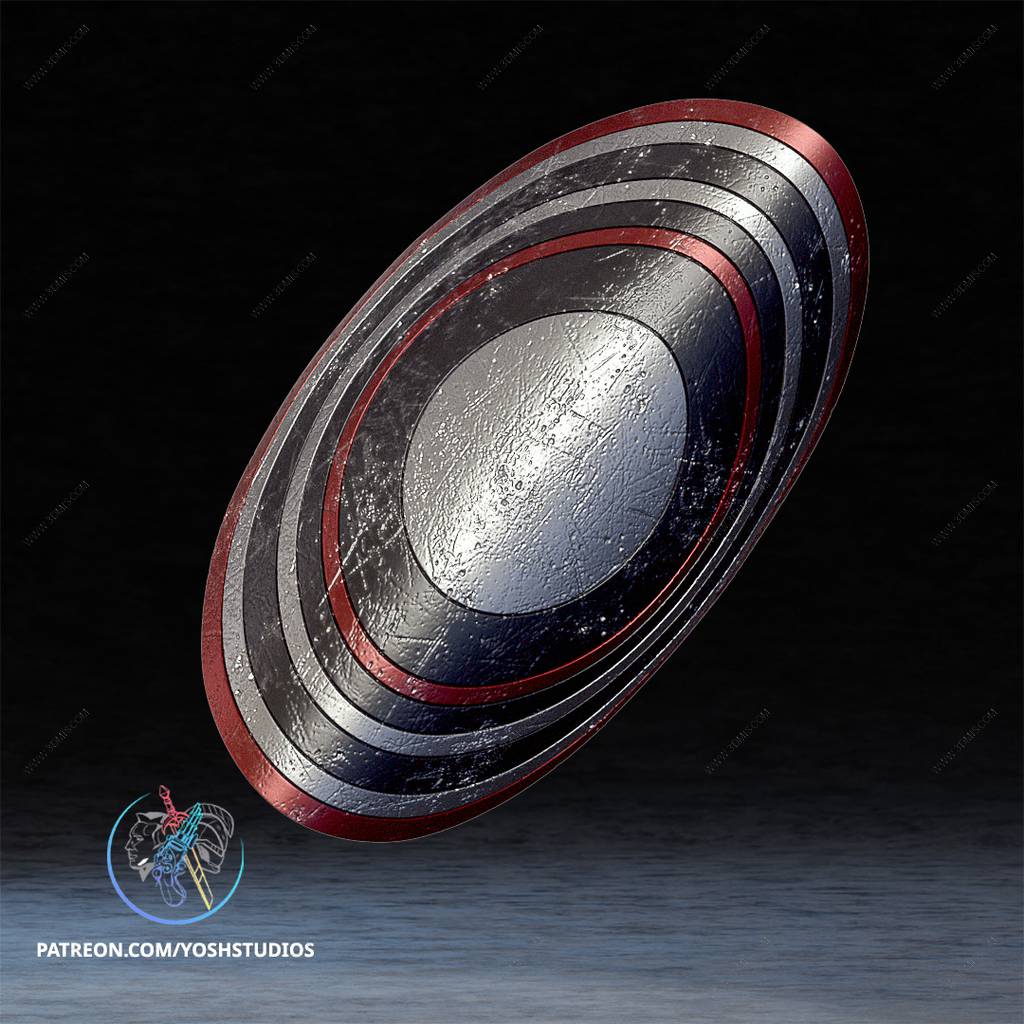 P站图纸印象馆 Yosh 漫威 美国密探的盾牌 Yosh 漫威 美国密探的盾牌