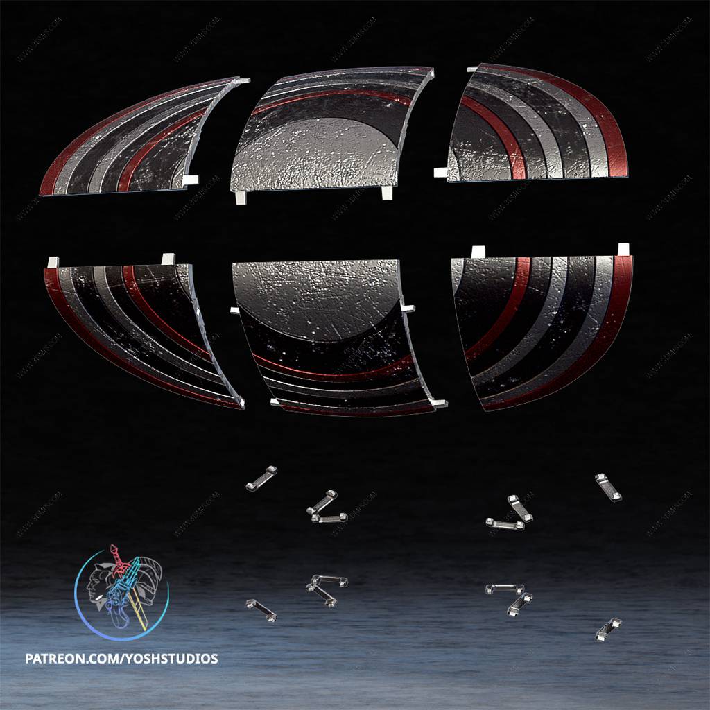 P站图纸印象馆 Yosh 漫威 美国密探的盾牌 Yosh 漫威 美国密探的盾牌