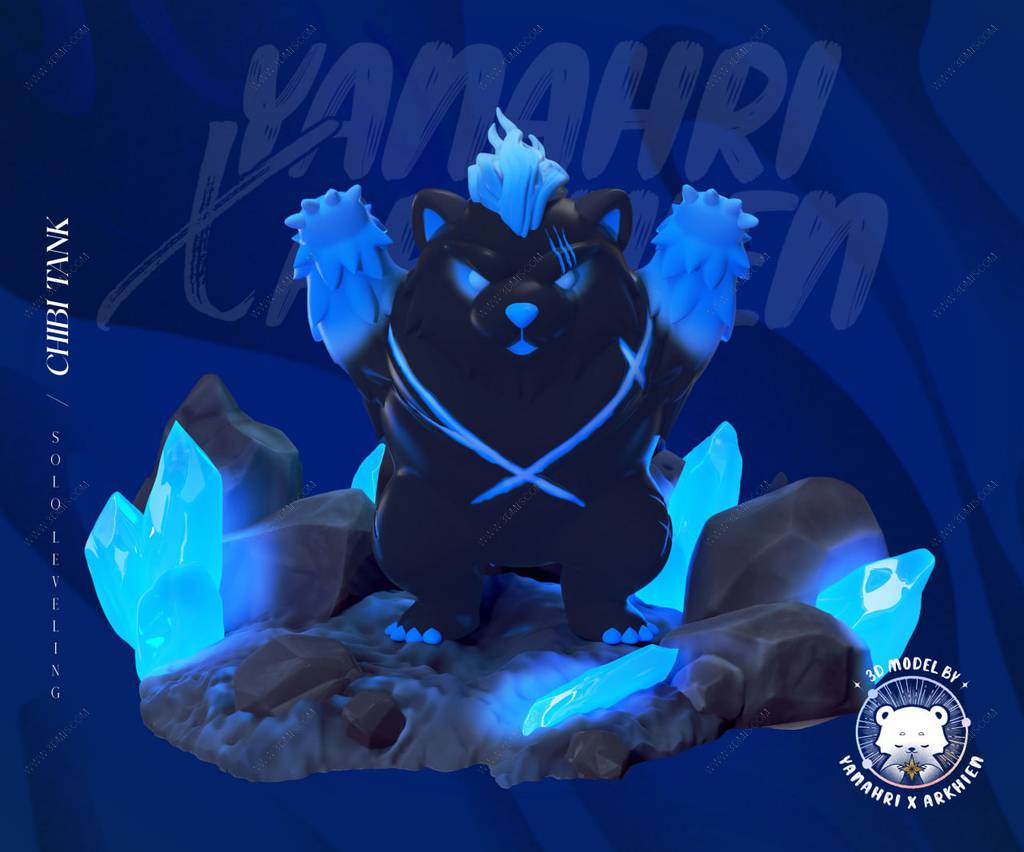 P站图纸印象馆 我独自升级 坦克巨熊 贝尔 我独自升级 坦克巨熊 贝尔