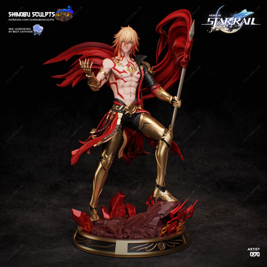 P站图纸印象馆 Shinobu Sculpts 星穹铁道 莫迪斯 Shinobu Sculpts 星穹铁道 莫迪斯