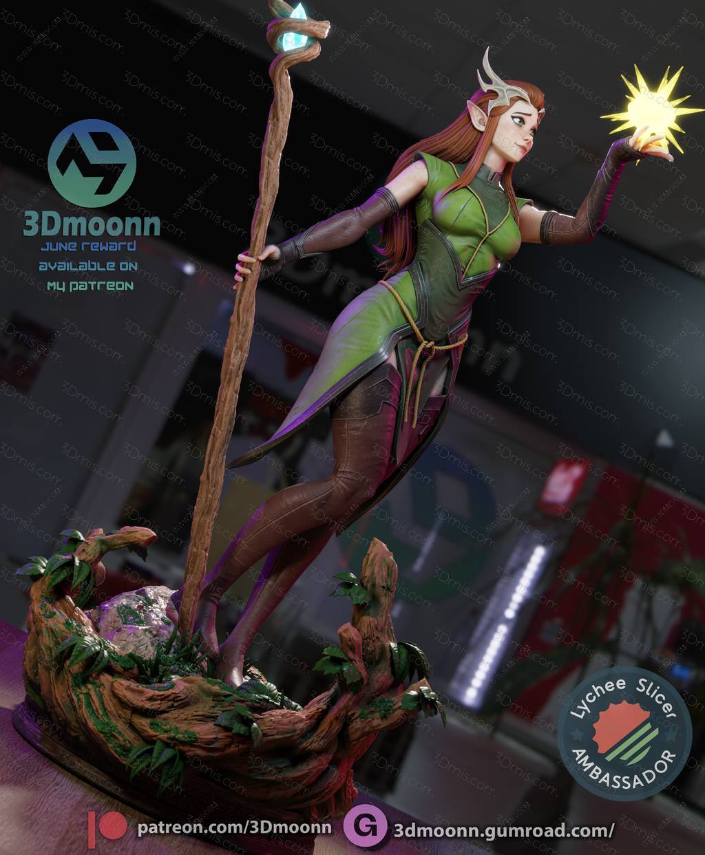 3Dmoonn 机械之声的传奇 玛丽莎蕾