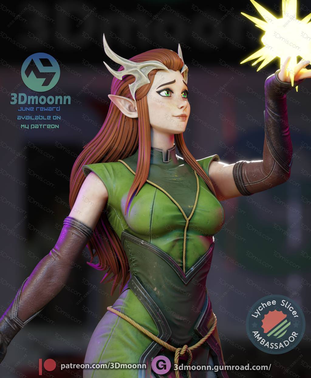 3Dmoonn 机械之声的传奇 玛丽莎蕾