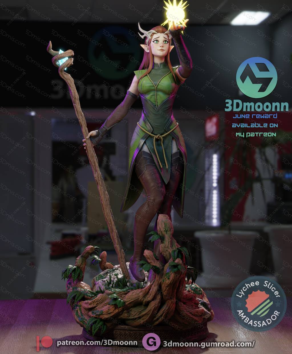 3Dmoonn 机械之声的传奇 玛丽莎蕾
