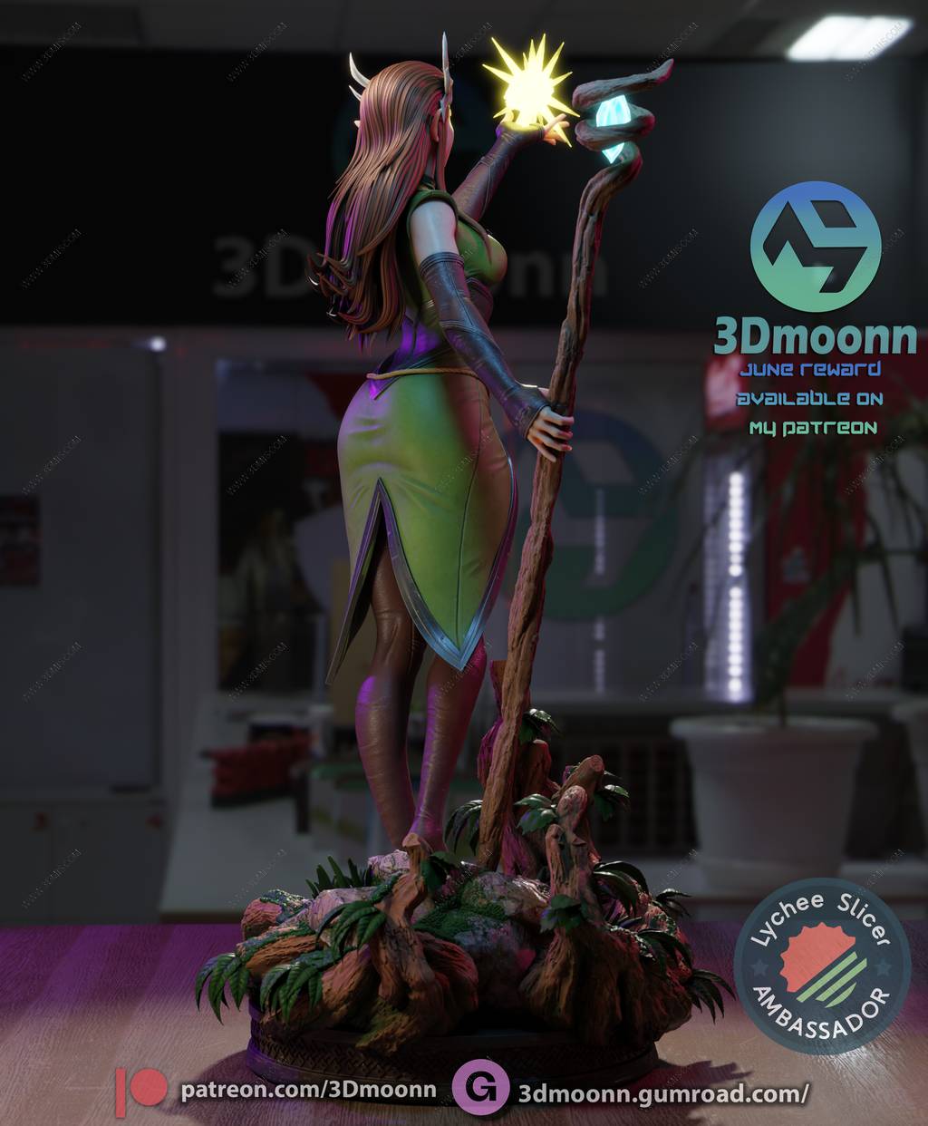 P站图纸印象馆 3Dmoonn 机械之声的传奇 玛丽莎蕾 3Dmoonn 机械之声的传奇 玛丽莎蕾