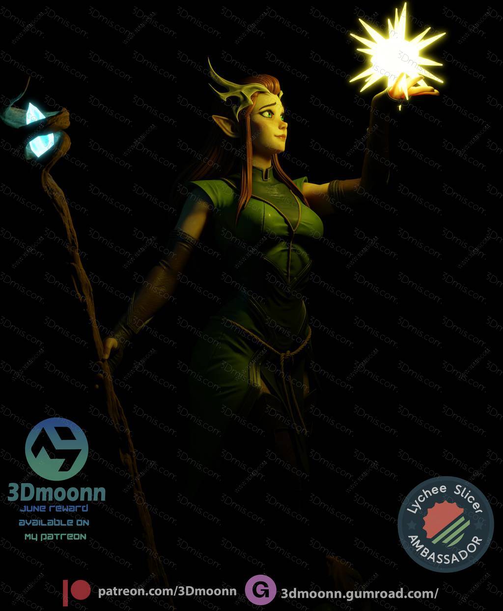 3Dmoonn 机械之声的传奇 玛丽莎蕾