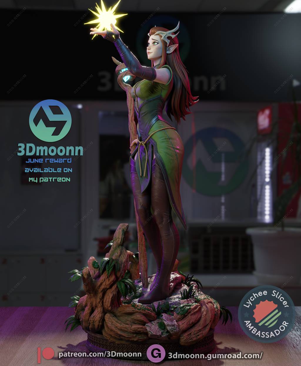 P站图纸印象馆 3Dmoonn 机械之声的传奇 玛丽莎蕾 3Dmoonn 机械之声的传奇 玛丽莎蕾