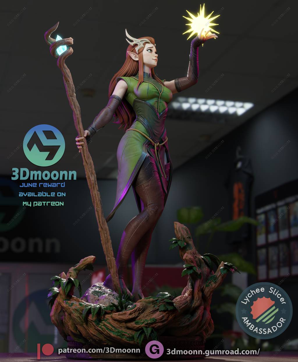 P站图纸印象馆 3Dmoonn 机械之声的传奇 玛丽莎蕾 3Dmoonn 机械之声的传奇 玛丽莎蕾