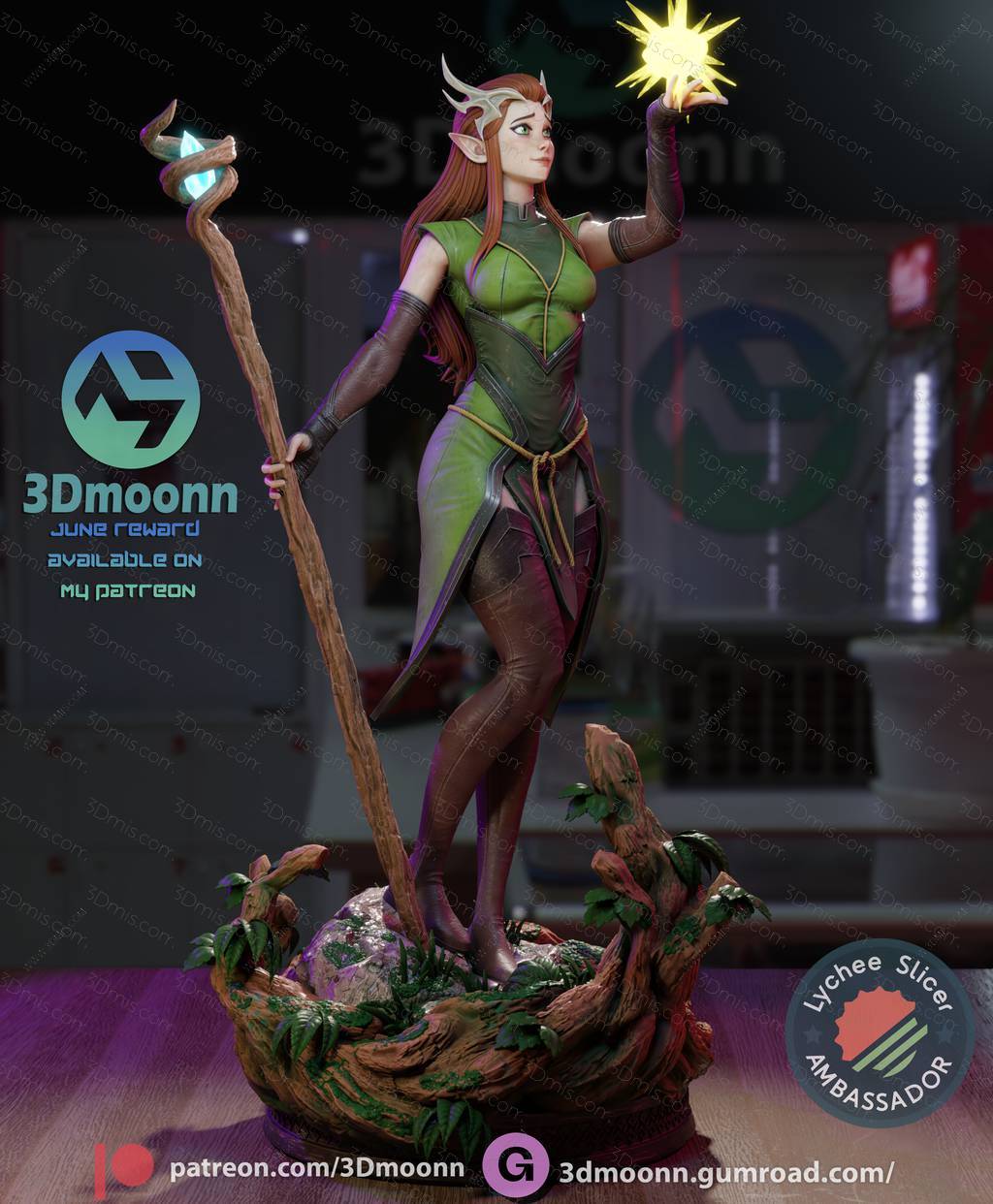 3Dmoonn 机械之声的传奇 玛丽莎蕾