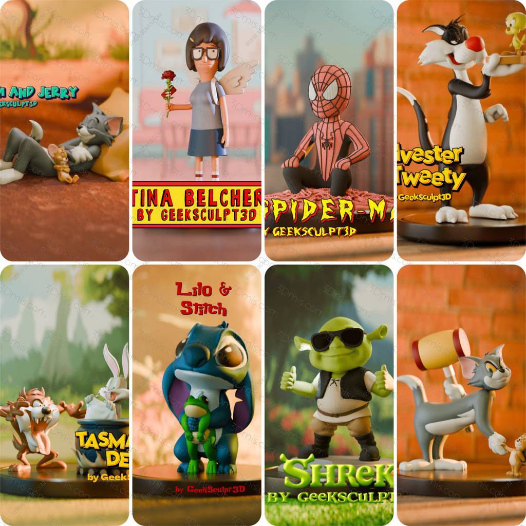 P站图纸印象馆 极客雕塑工作室合集 极客雕塑工作室合集