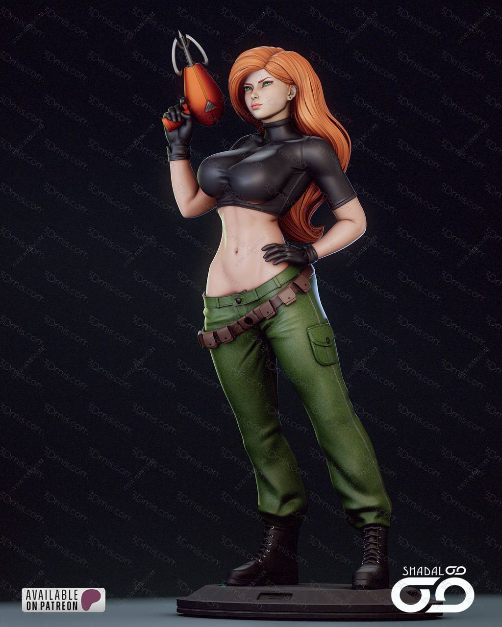 Shadaloo Studios 麻辣女孩 金姆·帕瑟伯