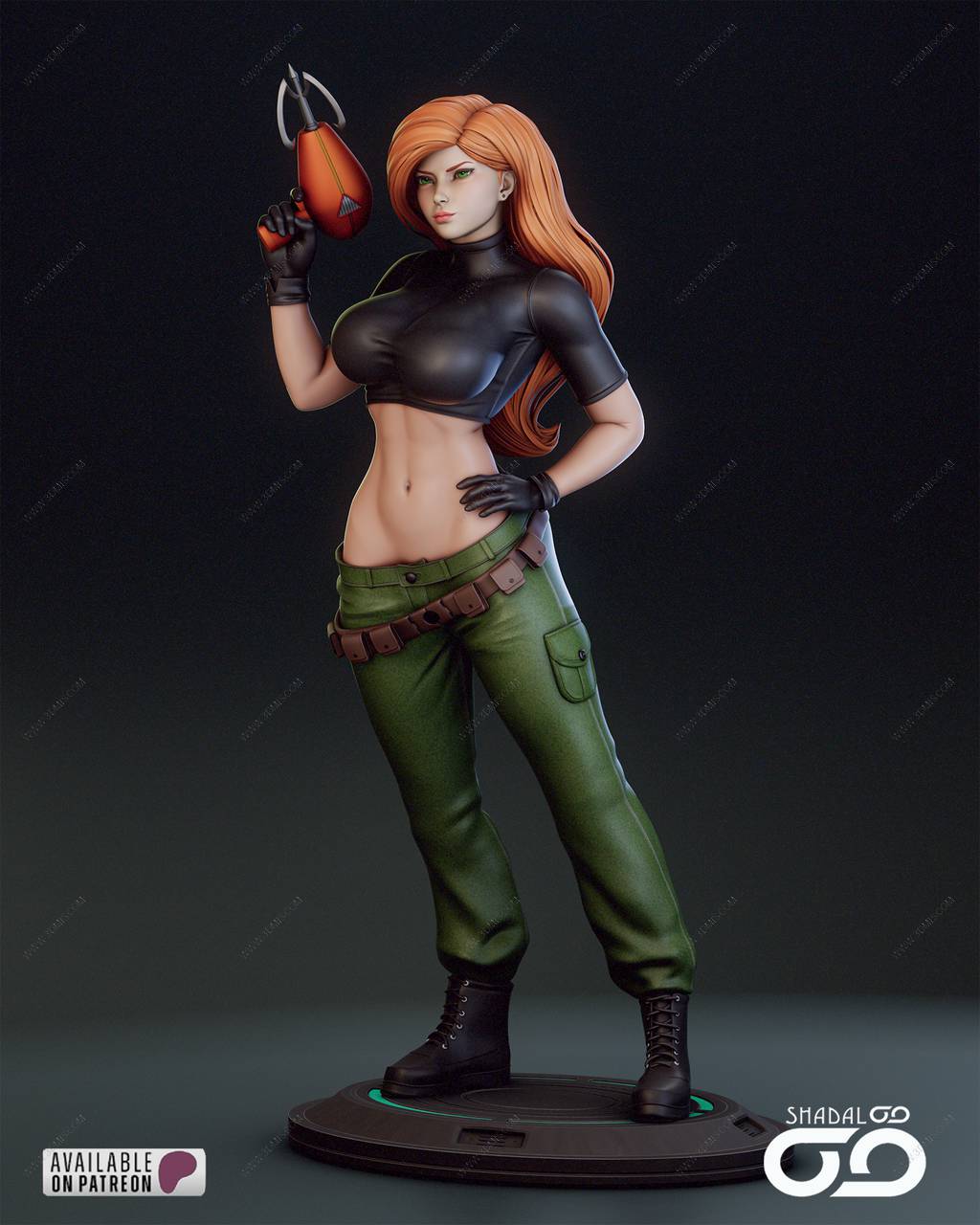 P站图纸印象馆 Shadaloo Studios 麻辣女孩 金姆·帕瑟伯 Shadaloo Studios 麻辣女孩 金姆·帕瑟伯