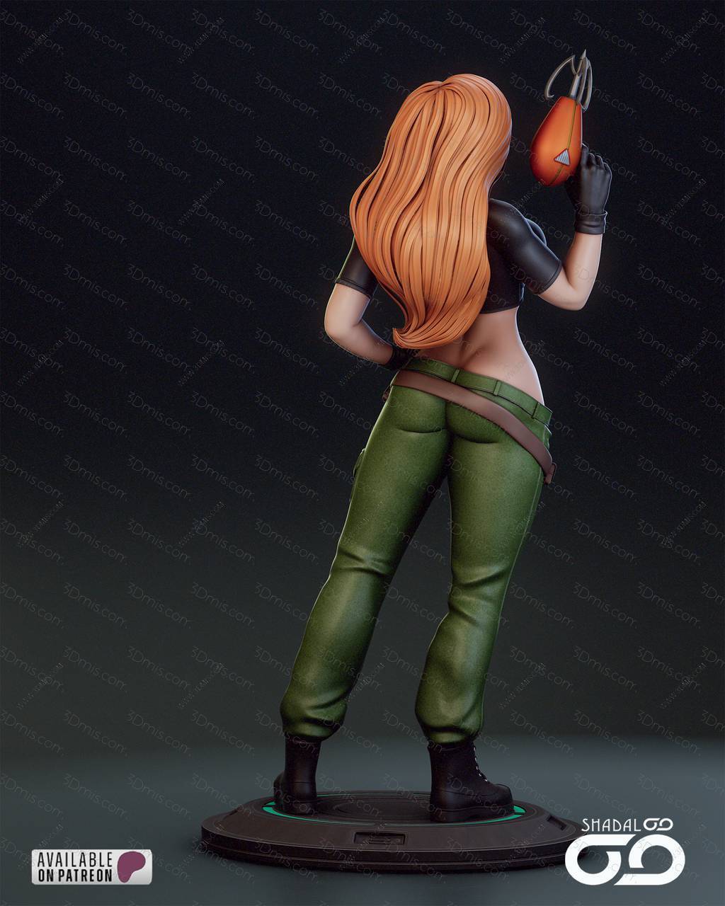 Shadaloo Studios 麻辣女孩 金姆·帕瑟伯