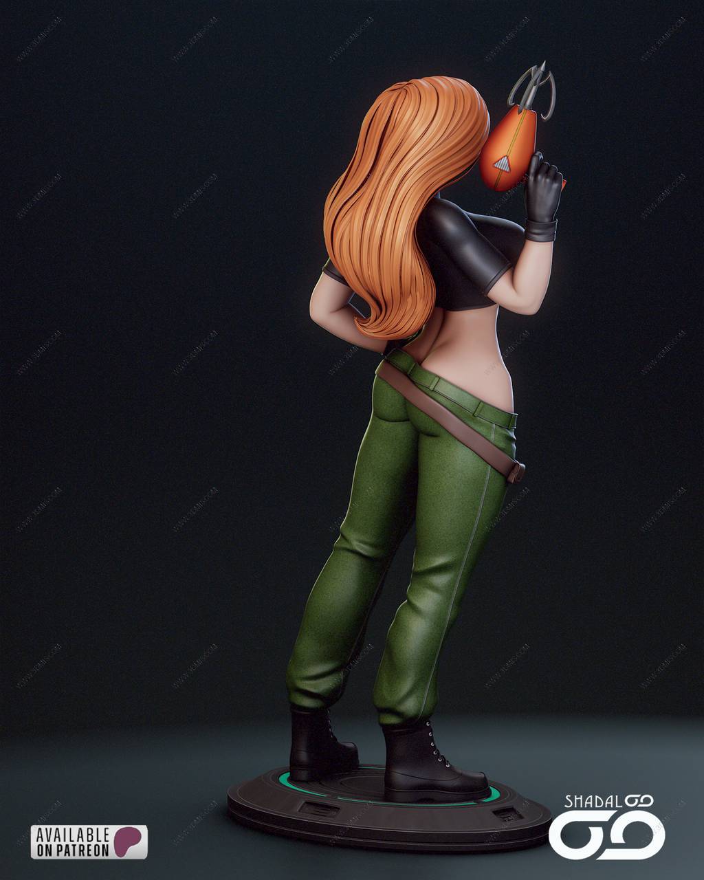 P站图纸印象馆 Shadaloo Studios 麻辣女孩 金姆·帕瑟伯 Shadaloo Studios 麻辣女孩 金姆·帕瑟伯