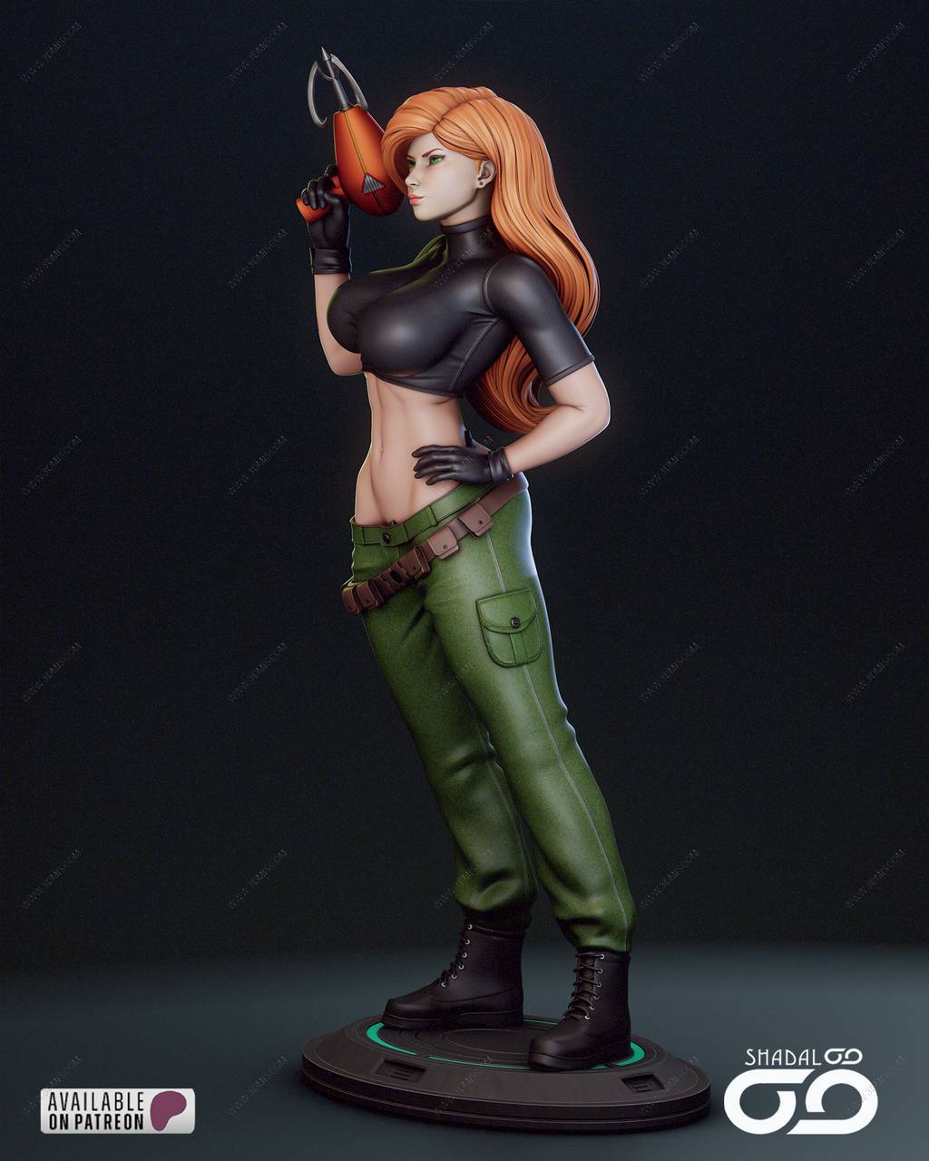 P站图纸印象馆 Shadaloo Studios 麻辣女孩 金姆·帕瑟伯 Shadaloo Studios 麻辣女孩 金姆·帕瑟伯