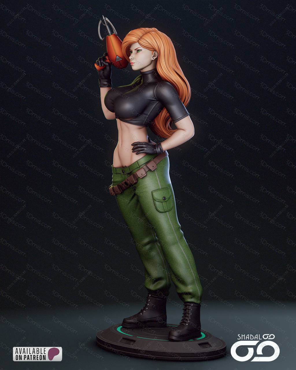 Shadaloo Studios 麻辣女孩 金姆·帕瑟伯
