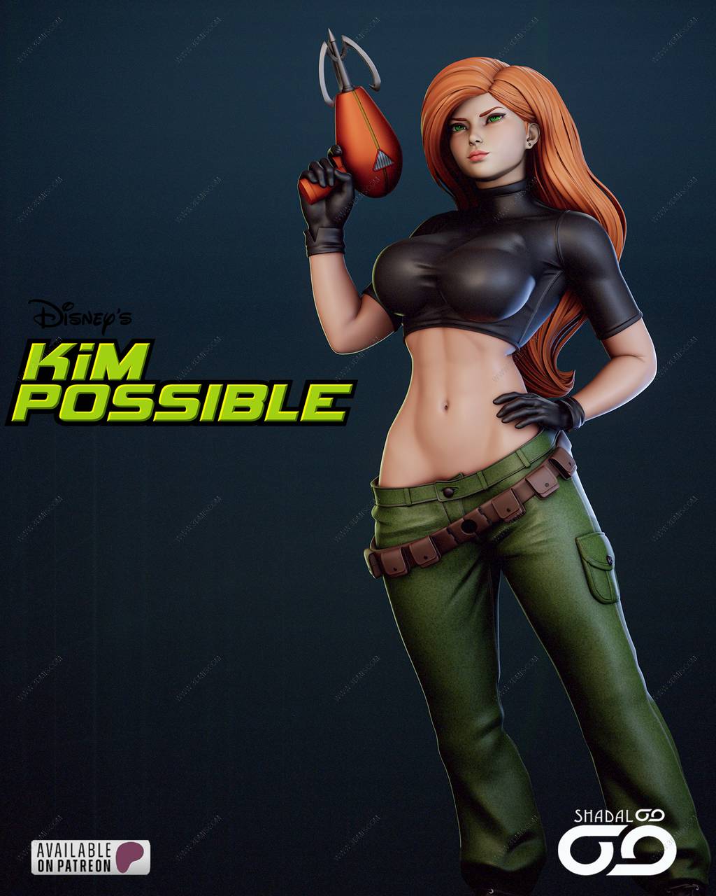 P站图纸印象馆 Shadaloo Studios 麻辣女孩 金姆·帕瑟伯 Shadaloo Studios 麻辣女孩 金姆·帕瑟伯