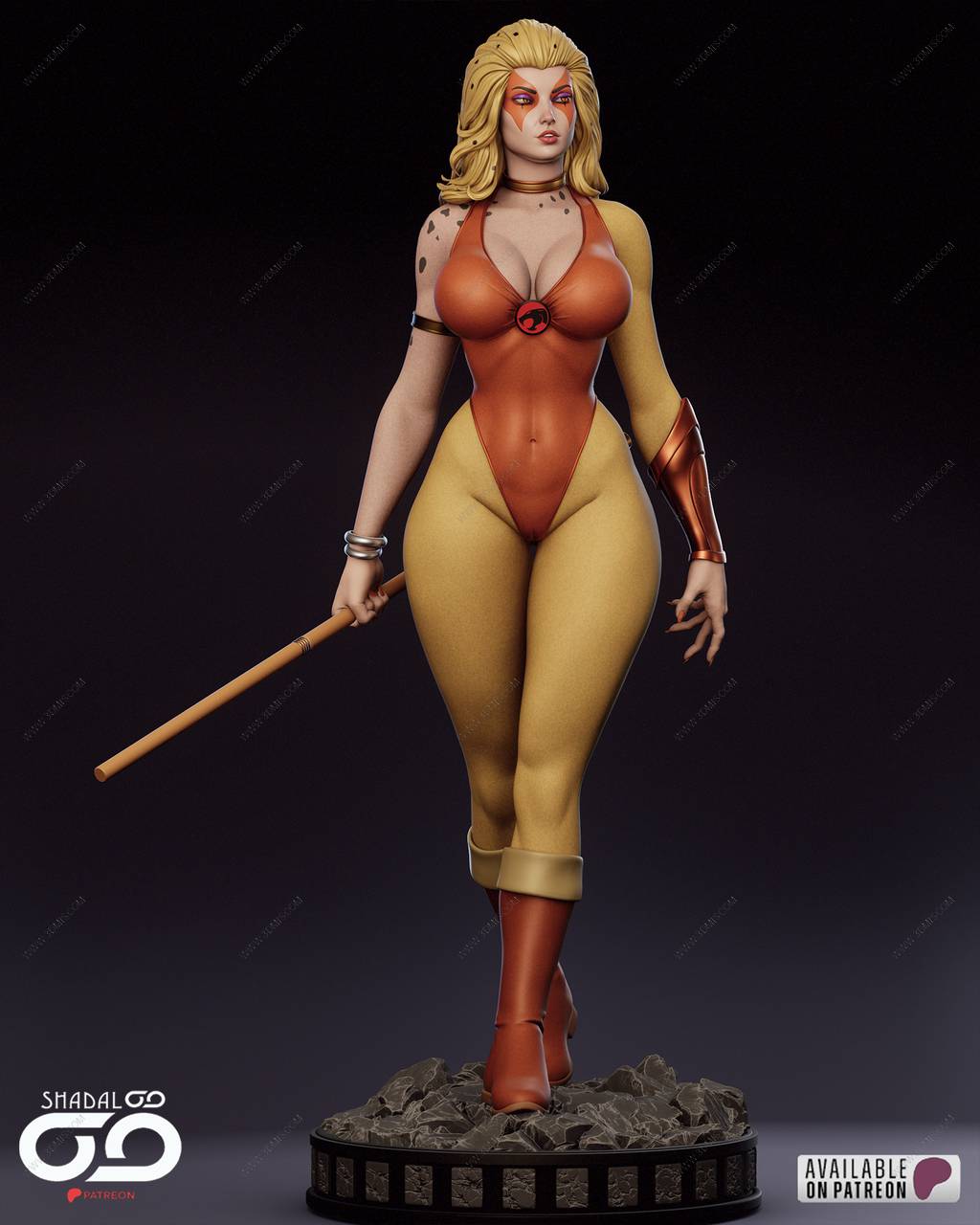 P站图纸印象馆 Shadaloo Studios 霹雳猫 豹猫 Shadaloo Studios 霹雳猫 豹猫