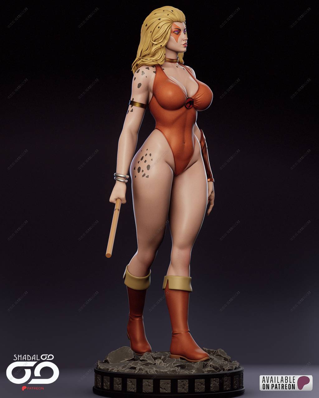 P站图纸印象馆 Shadaloo Studios 霹雳猫 豹猫 Shadaloo Studios 霹雳猫 豹猫