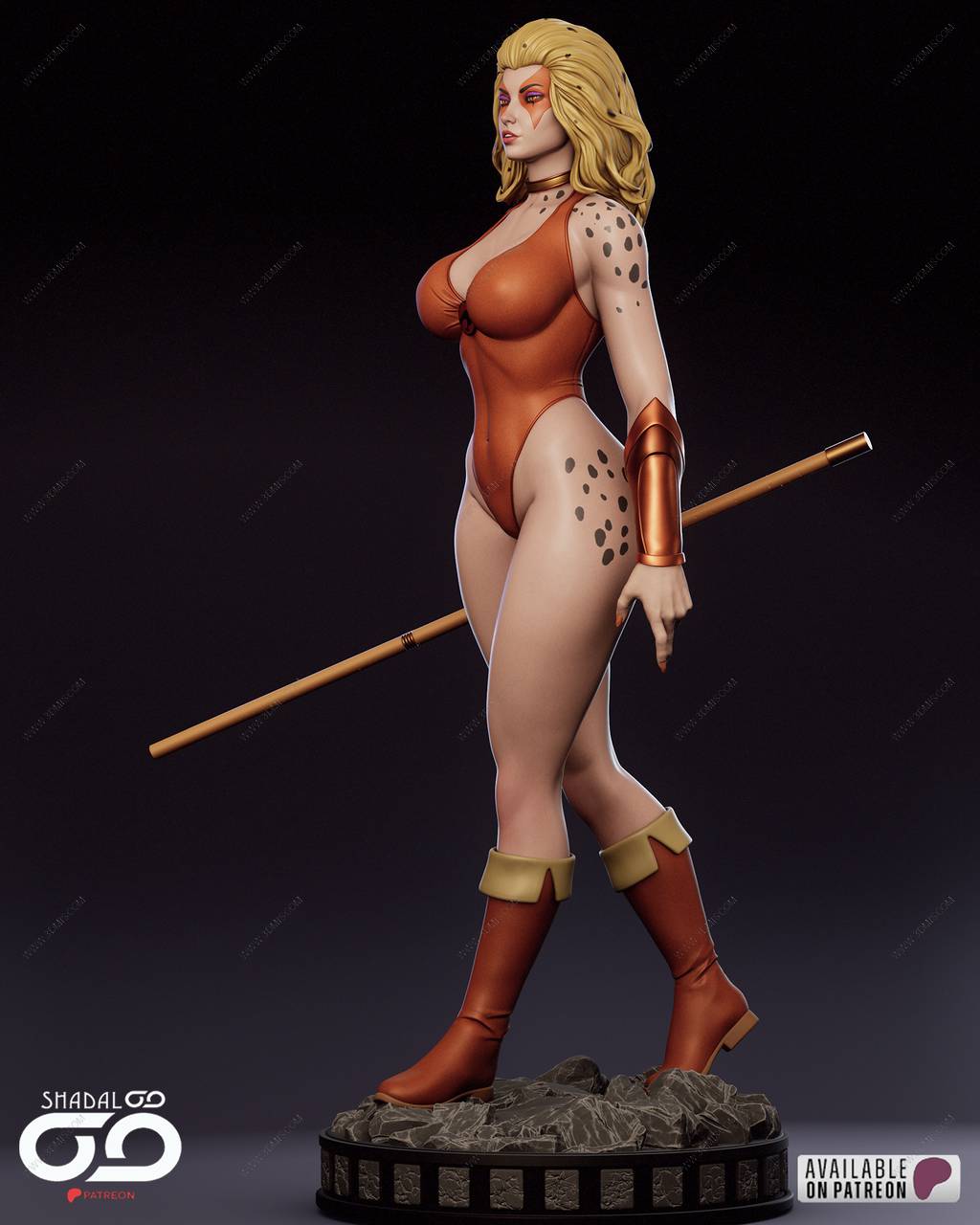 P站图纸印象馆 Shadaloo Studios 霹雳猫 豹猫 Shadaloo Studios 霹雳猫 豹猫