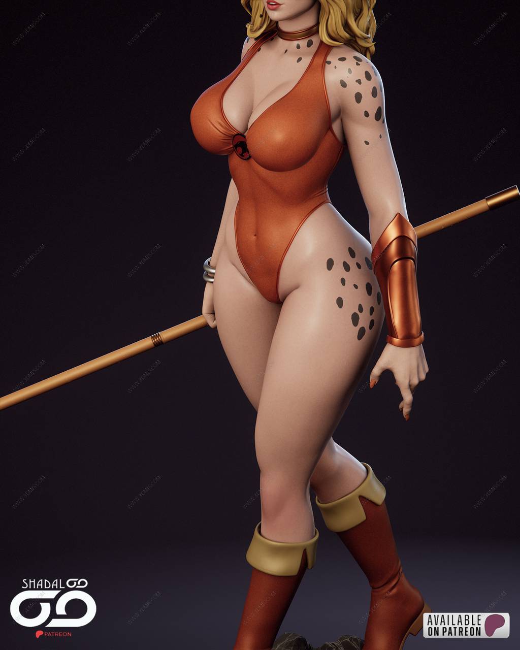 P站图纸印象馆 Shadaloo Studios 霹雳猫 豹猫 Shadaloo Studios 霹雳猫 豹猫