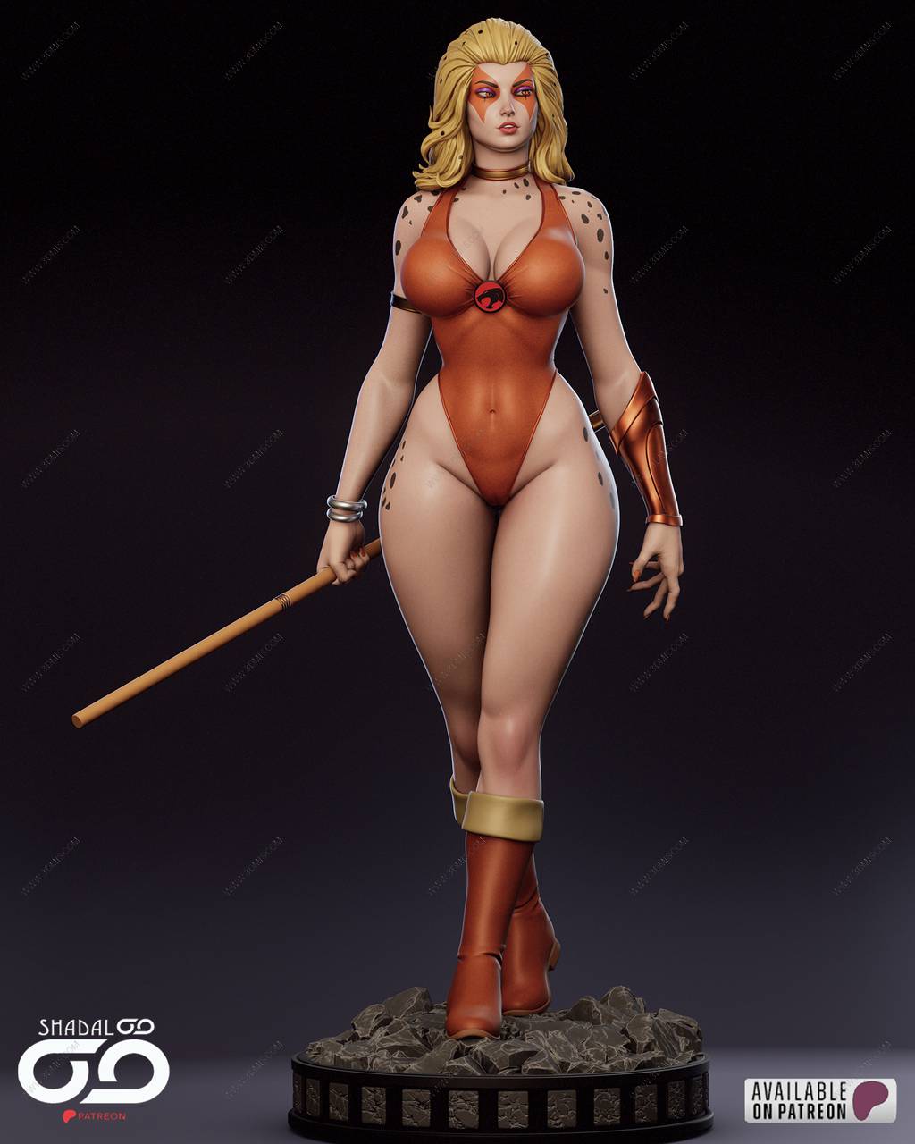 P站图纸印象馆 Shadaloo Studios 霹雳猫 豹猫 Shadaloo Studios 霹雳猫 豹猫