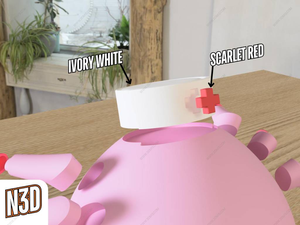 P站图纸印象馆 精灵宝可梦 吉利蛋 精灵宝可梦 吉利蛋