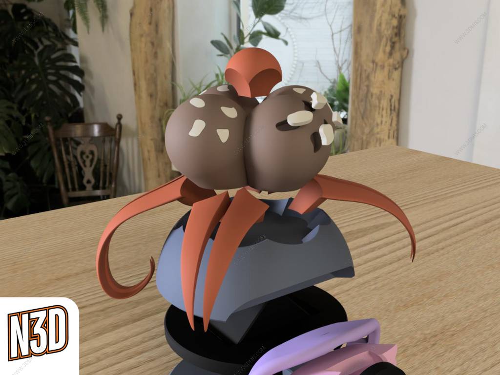 P站图纸印象馆 精灵宝可梦 臭臭花 精灵宝可梦 臭臭花