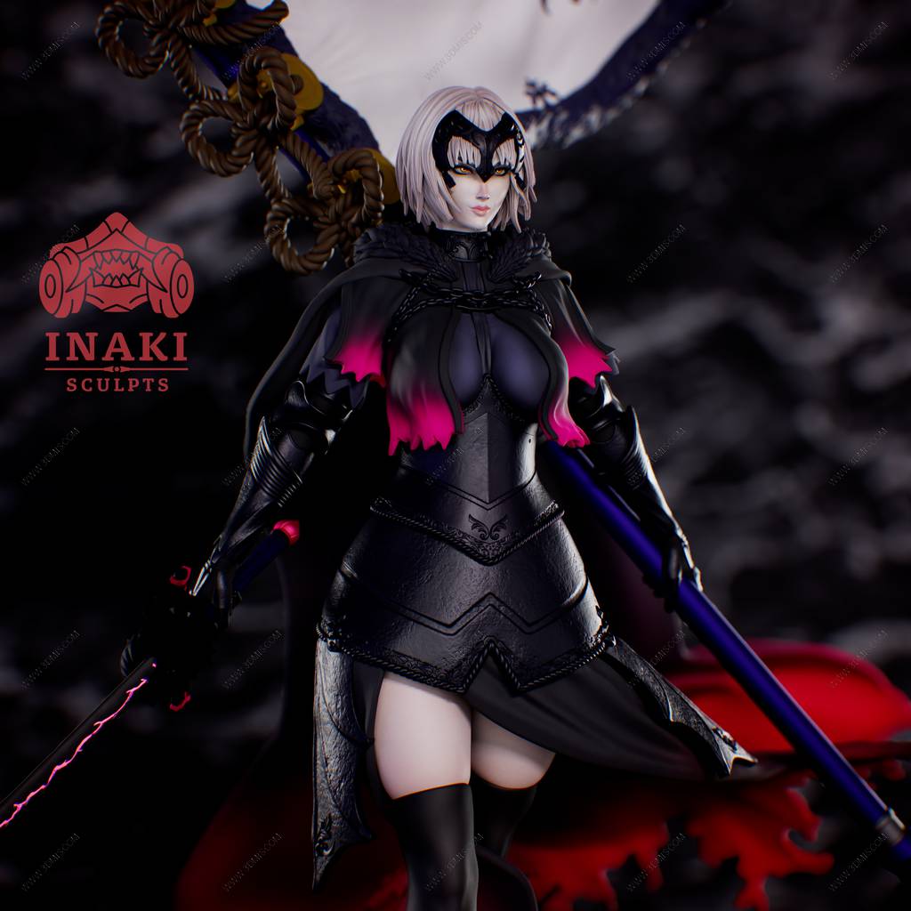 P站图纸印象馆 Inaki Sculpts 命运:冠位指定 女仆 贞德 Inaki Sculpts 命运:冠位指定 女仆 贞德