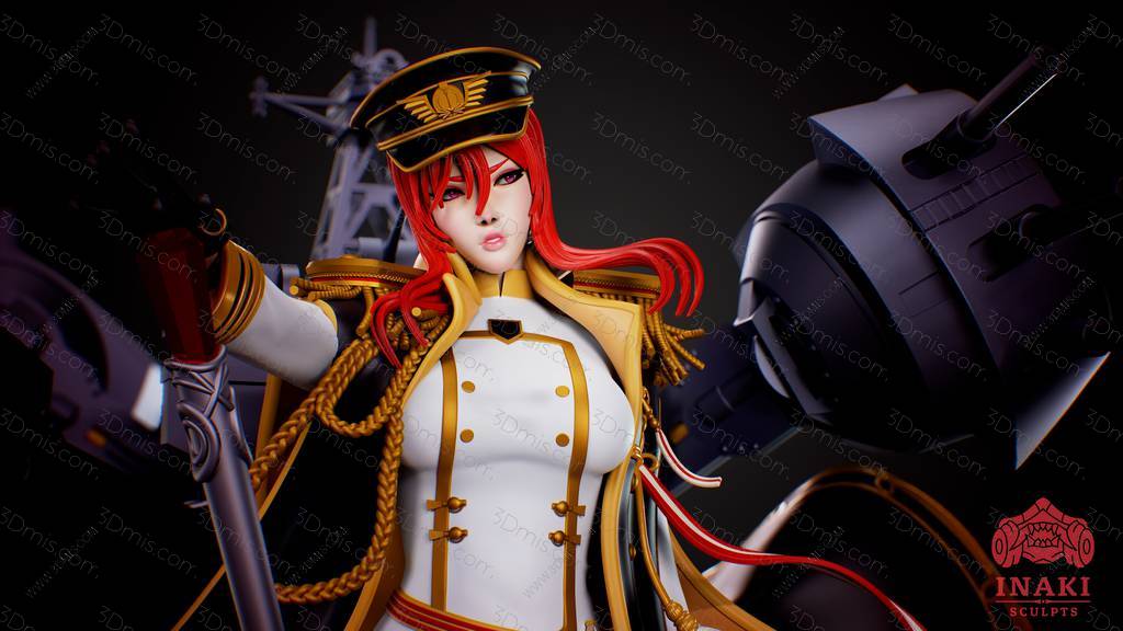 Inaki Sculpts 碧蓝航线 君主