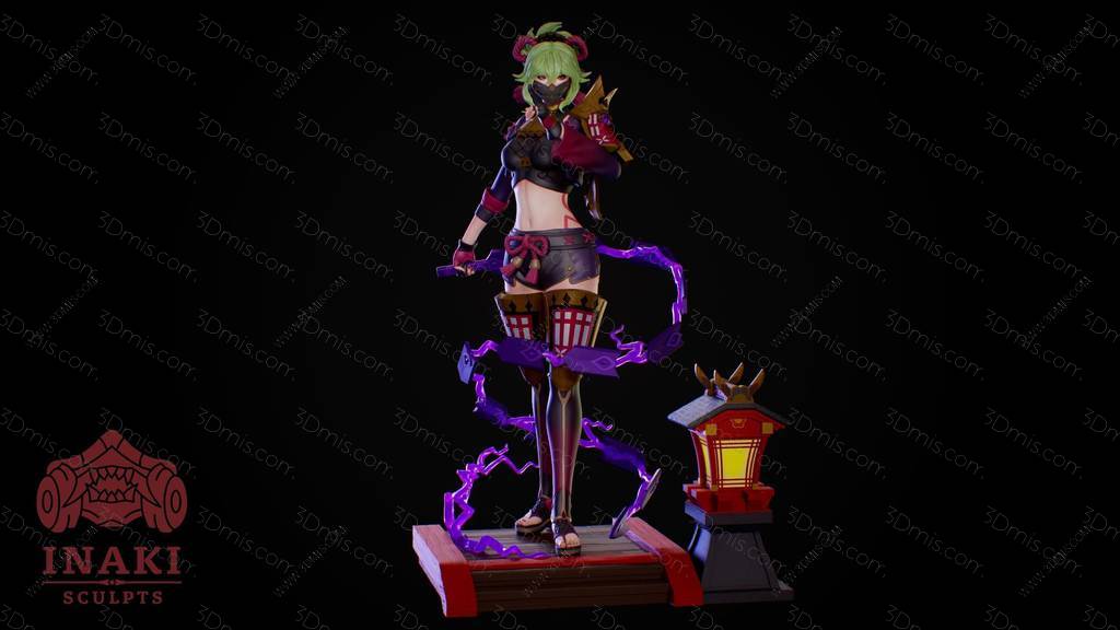 Inaki Sculpts 原神 久岐忍